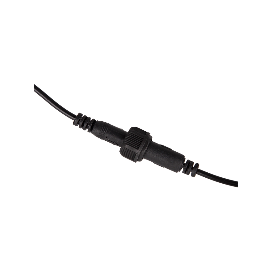 LED Dimmable solar chandelier on a string 2xLED/1,8W/3,7V IP44 6500K 2400 mAh + remote control