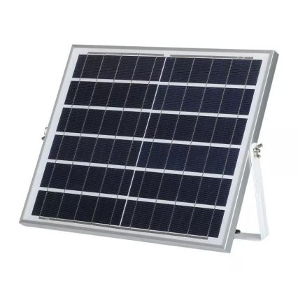 LED Dimmable solar floodlight LED/16W/3,2V 4000K IP65 + remote control
