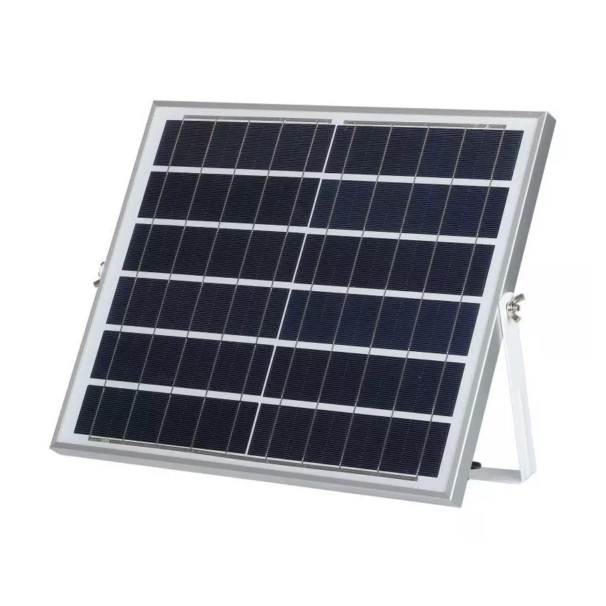 LED Dimmable solar floodlight LED/16W/3,2V 4000K IP65 + remote control