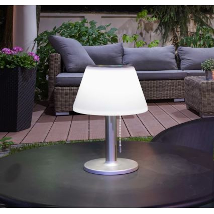 LED Dimmable solar lamp VIOLA LED/3,7V 1200 mAh IP44