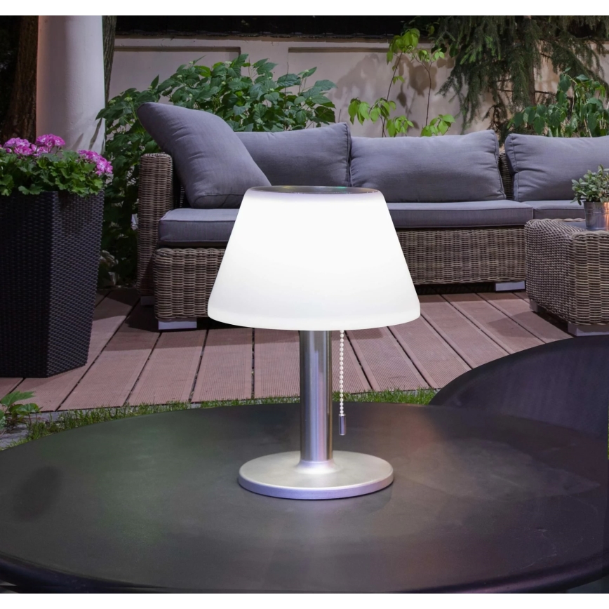 LED Dimmable solar lamp VIOLA LED/3,7V 1200 mAh IP44