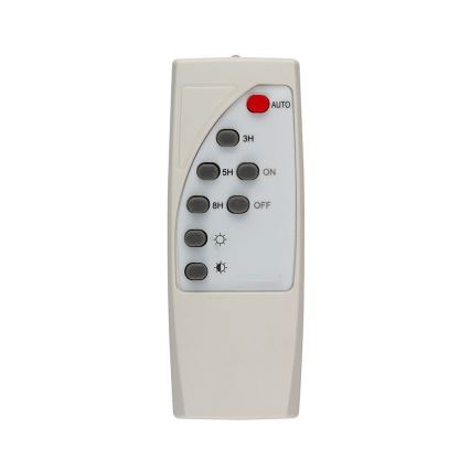 LED Dimmable hybrid solar street lamp LED/50W/230V 6500K IP65 50000 mAh + remote control