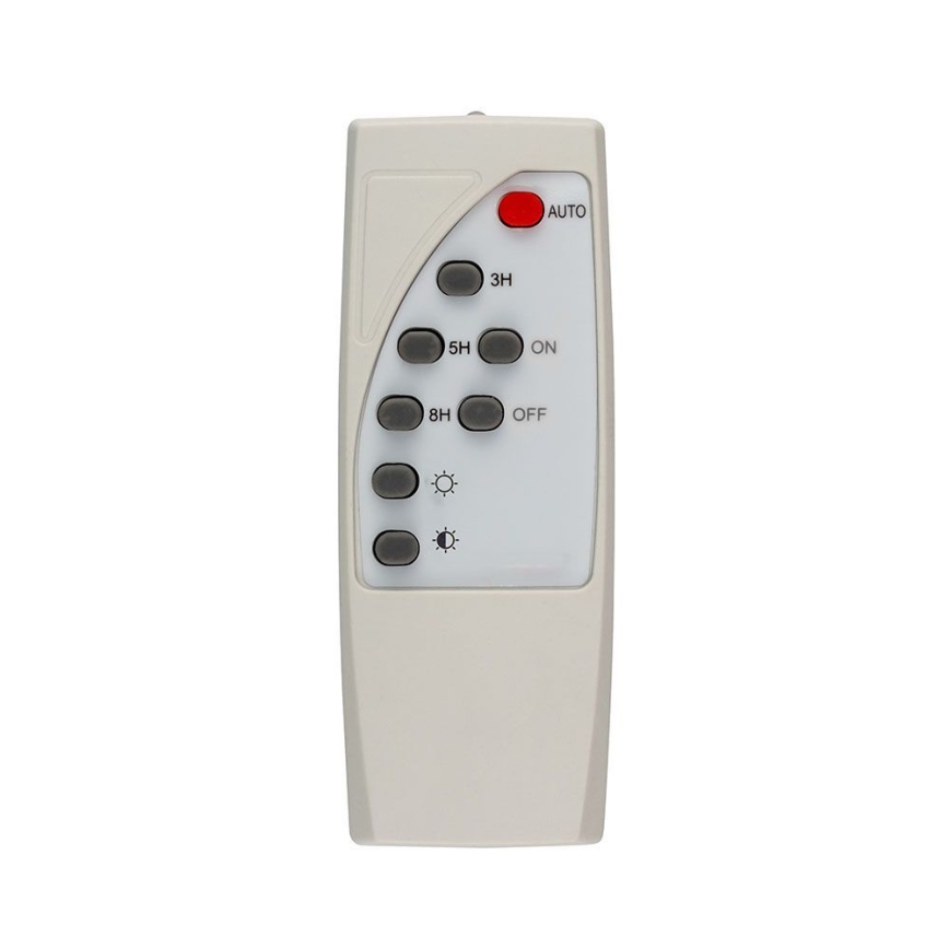 LED Dimmable hybrid solar street lamp LED/50W/230V 6500K IP65 50000 mAh + remote control