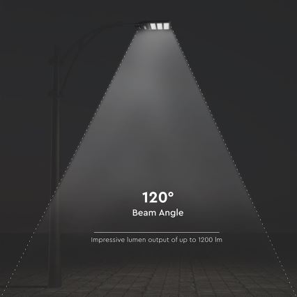 LED Dimmable solar street lamp with motion and dusk sensor LED/12W/3,2V 6000K IP65 10000 mAh black + remote control