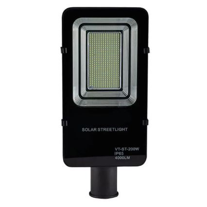 LED Dimmable solar street lamp LED/50W/6,4V 6000K IP65 50000 mAh + remote control