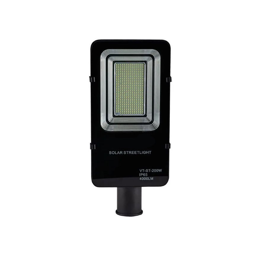 LED Dimmable solar street lamp LED/50W/6,4V 6000K IP65 50000 mAh + remote control