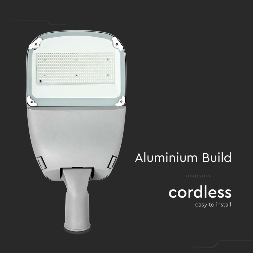 LED Dimmable solar street lamp SAMSUNG CHIP LED/50W/6,4V 6000K IP65 + remote control