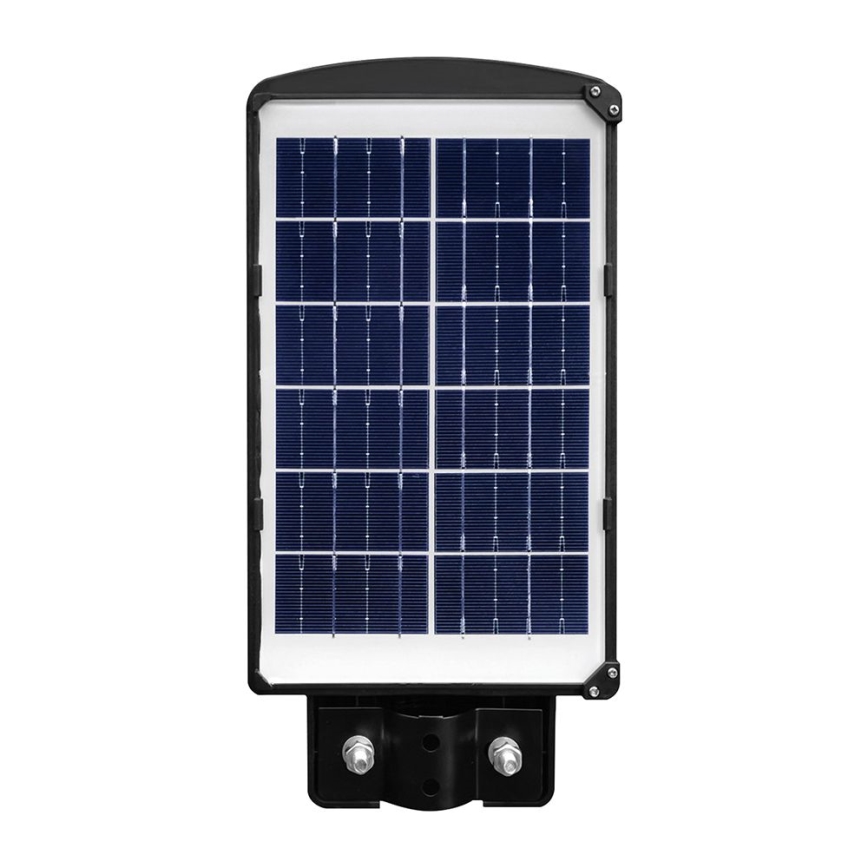LED Dimmable solar street lamp with motion and dusk sensor LED/6W/3,2V 6000K IP65 5000 mAh black + remote control