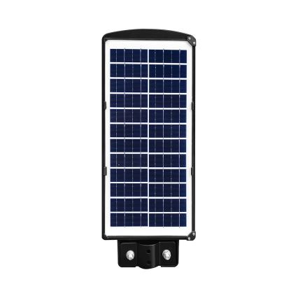 LED Dimmable solar street lamp with motion and dusk sensor LED/8W/3,2V 6000K IP65 9000 mAh black + remote control