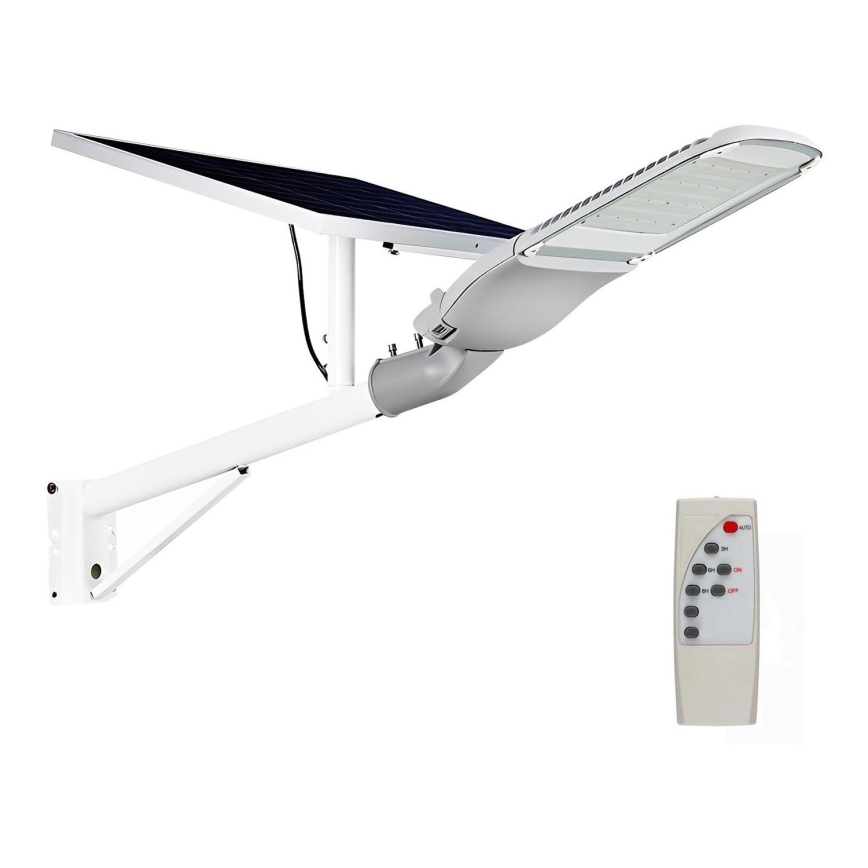 LED Dimmable solar street lamp SAMSUNG CHIP LED/50W/6,4V 4000K IP65 + remote control