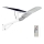 LED Dimmable solar street lamp SAMSUNG CHIP LED/50W/6,4V 4000K IP65 + remote control