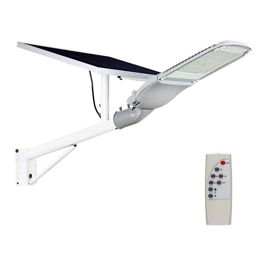LED Dimmable solar street lamp SAMSUNG CHIP LED/50W/6,4V 6000K IP65 30000 mAh + remote control