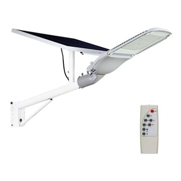 LED Dimmable solar street lamp SAMSUNG CHIP LED/50W/6,4V 6000K IP65 + remote control
