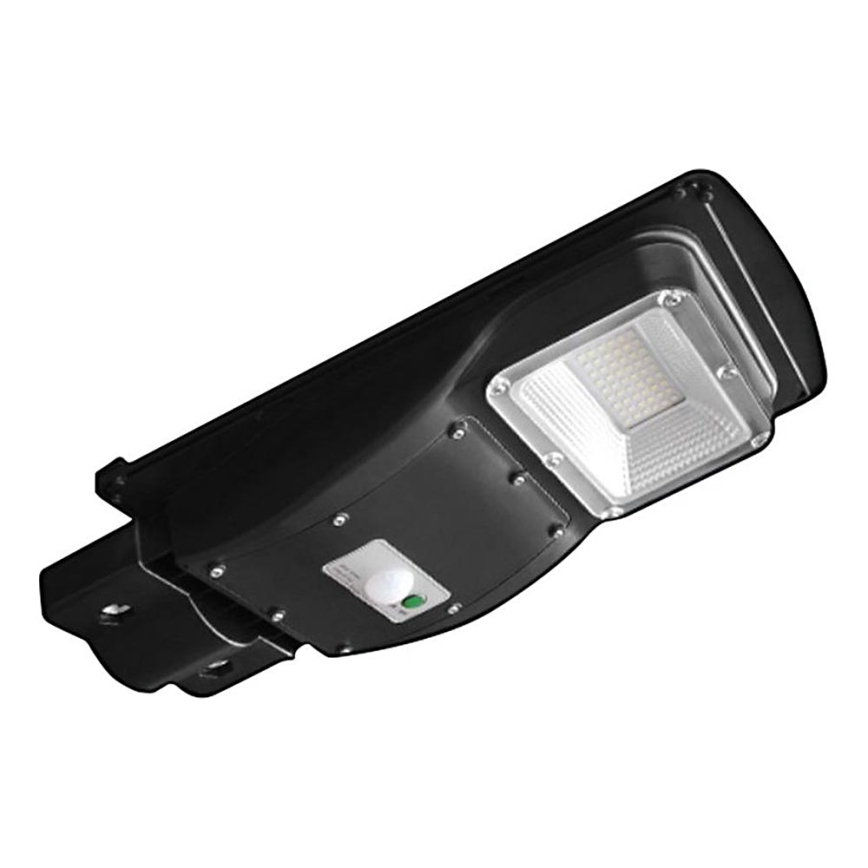 LED Dimmable solar street lamp with motion and dusk sensor LED/6W/3,2V 6000K IP65 5000 mAh black + remote control