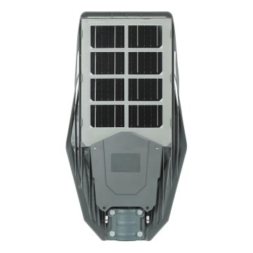 LED Dimmable solar street lamp with sensor KERS LED/300W/3,2V 6500K 8000 mAh IP65 grey + remote control