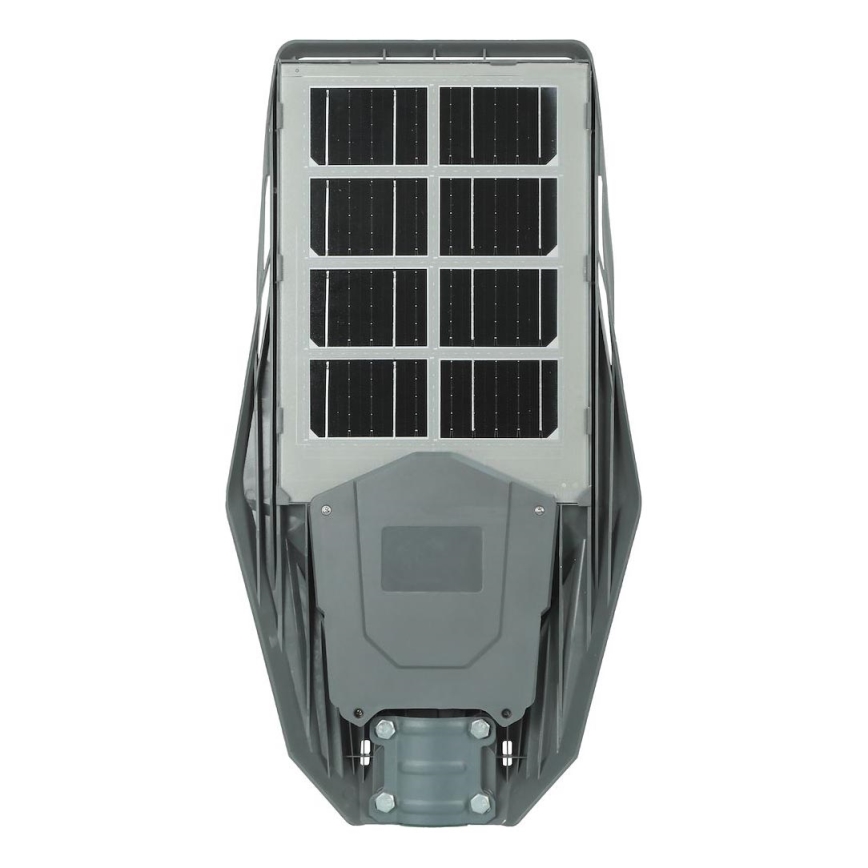 LED Dimmable solar street lamp with sensor KERS LED/300W/3,2V 6500K 8000 mAh IP65 grey + remote control