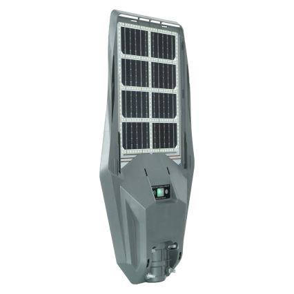 LED Dimmable solar street lamp with sensor KERS LED/300W/3,2V 6500K 8000 mAh IP65 grey + remote control