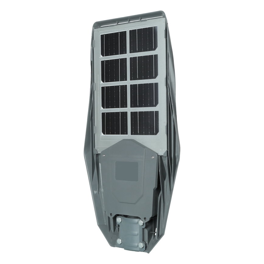 LED Dimmable solar street lamp with sensor KERS LED/300W/3,2V 6500K 8000 mAh IP65 grey + remote control