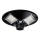 LED Dimmable solar street lamp with sensor LED/15W/6V 11000 mAh 6500K IP65 black + remote control