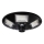 LED Dimmable solar street lamp with sensor LED/22W/6V 18000 mAh 6500K IP65 black + remote control