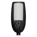 LED Dimmable Solar Street Light with Sensor VENICE LED/200W/3.2V 12000 mAh IP65 Black + Remote Control