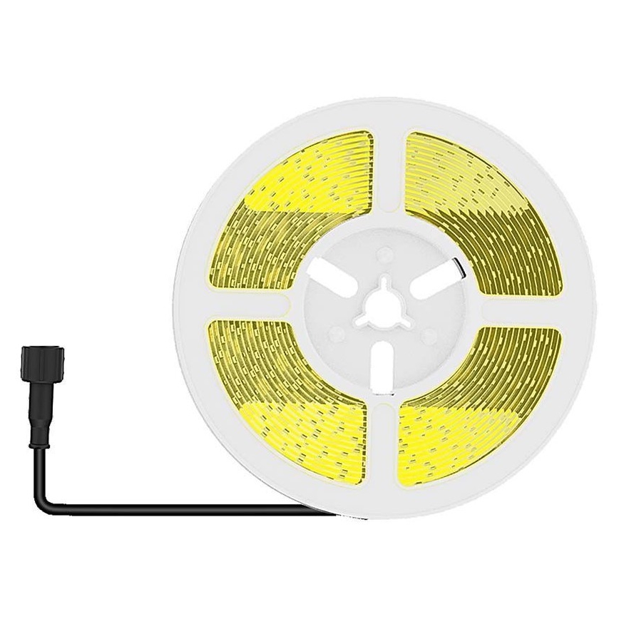 LED Dimmable solar strip LED/1,2W/3,7V 3000K IP67 5m + remote control