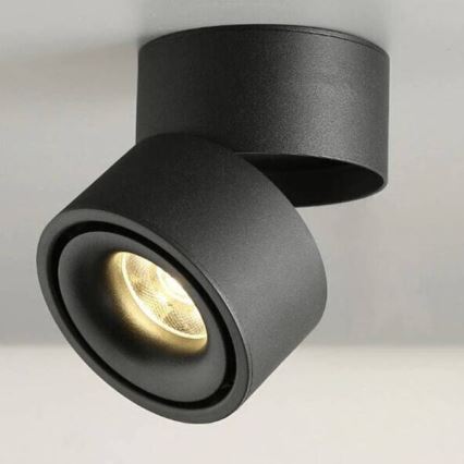 LED Dimmable spotlight LAHTI LED/13,5W/230V 3000K CRI 90 black