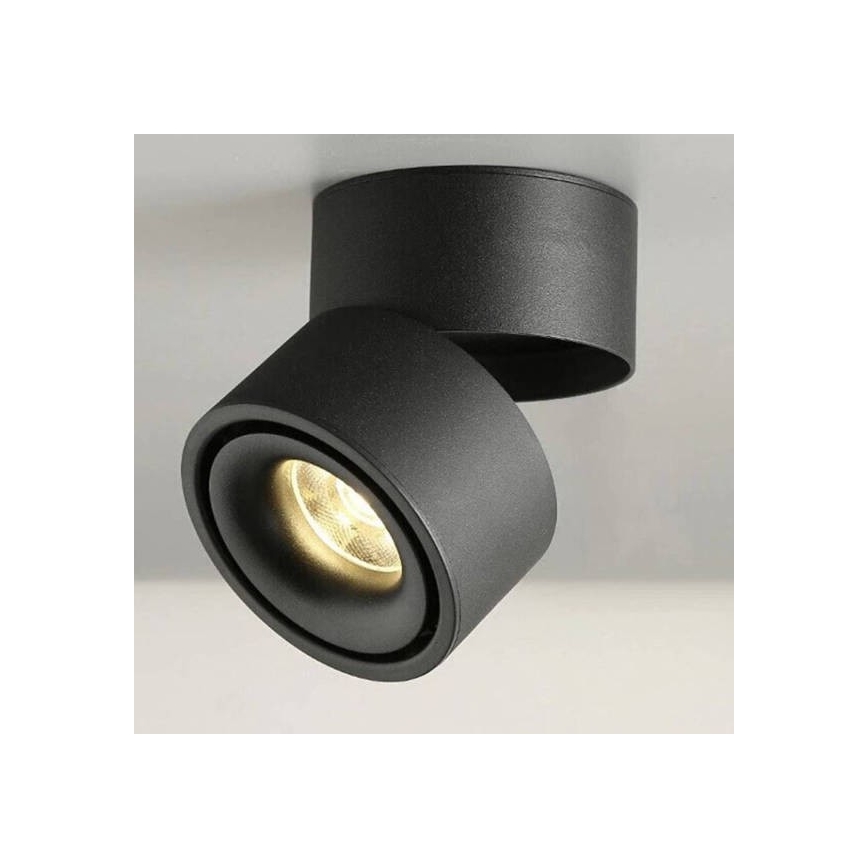 LED Dimmable spotlight LAHTI LED/13,5W/230V 3000K CRI 90 black