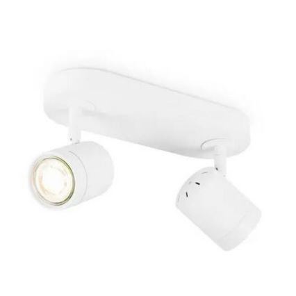 LED Dimmable spotlight MANU 2xGU10/5,8W/230V white