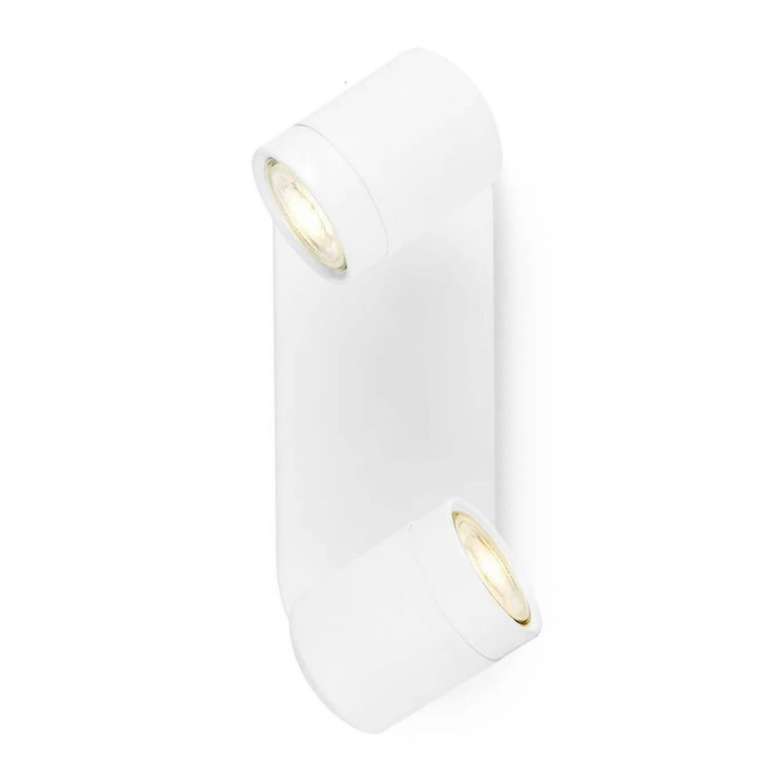 LED Dimmable spotlight MANU 2xGU10/5,8W/230V white