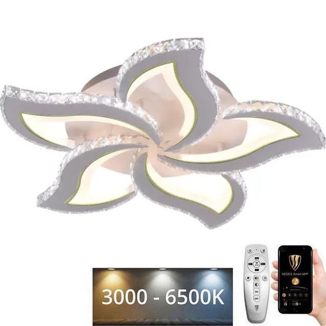LED Dimmable surface-mounted chandelier LED/100W/230V 3000-6500K + remote control