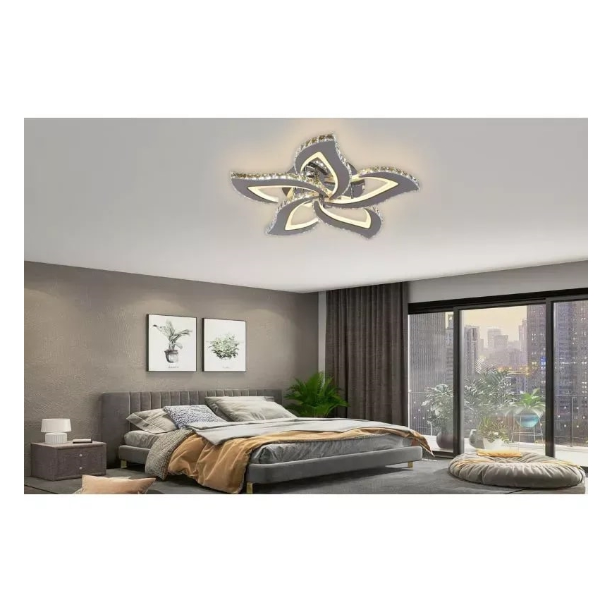LED Dimmable surface-mounted chandelier LED/100W/230V 3000-6500K + remote control