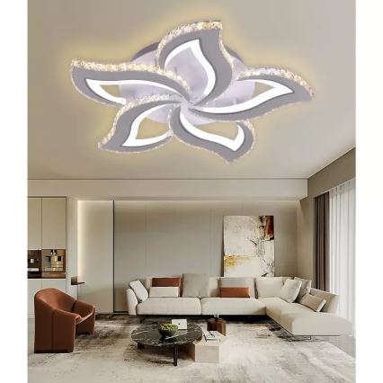 LED Dimmable surface-mounted chandelier LED/100W/230V 3000-6500K + remote control