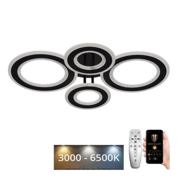 LED Dimmable surface-mounted chandelier LED/100W/230V 3000-6500K + remote control
