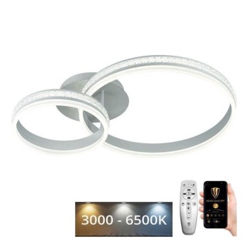LED Dimmable surface-mounted chandelier LED/110W/230V 3000-6500K + remote control