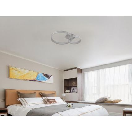 LED Dimmable surface-mounted chandelier LED/110W/230V 3000-6500K + remote control