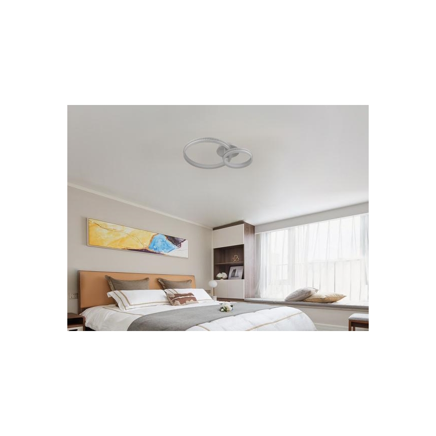 LED Dimmable surface-mounted chandelier LED/110W/230V 3000-6500K + remote control