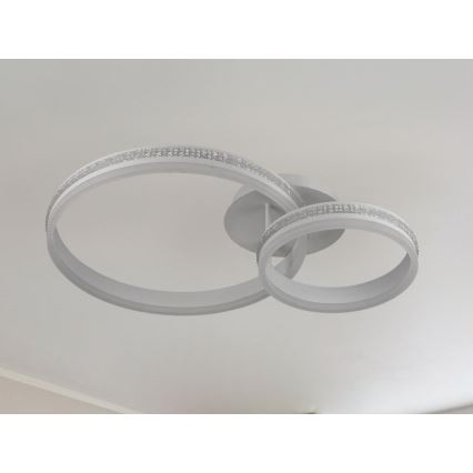 LED Dimmable surface-mounted chandelier LED/110W/230V 3000-6500K + remote control