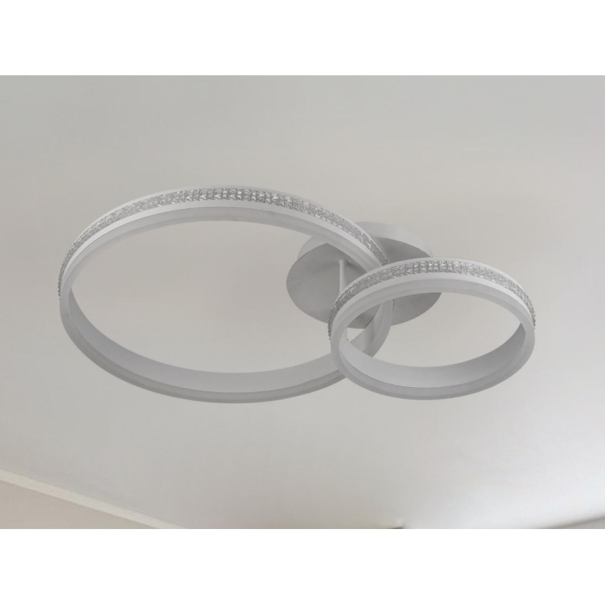 LED Dimmable surface-mounted chandelier LED/110W/230V 3000-6500K + remote control