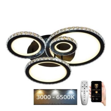 LED Dimmable surface-mounted chandelier LED/120W/230V 3000-6500K + remote control