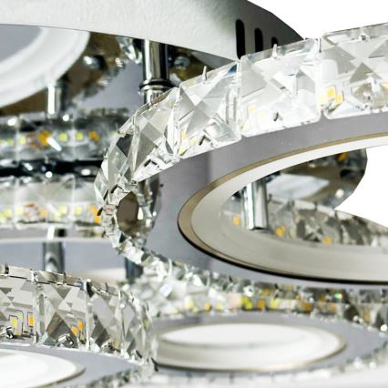 LED Dimmable surface-mounted chandelier LED/120W/230V 3000-6500K + remote control