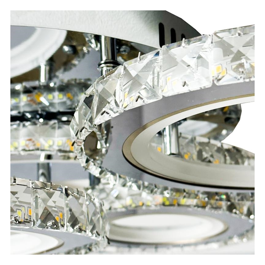 LED Dimmable surface-mounted chandelier LED/120W/230V 3000-6500K + remote control