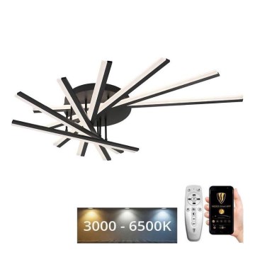 LED Dimmable surface-mounted chandelier LED/120W/230V 3000-6500K + remote control