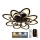 LED Dimmable surface-mounted chandelier LED/125W/230V 3000-6500K + remote control