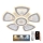LED Dimmable surface-mounted chandelier LED/145W/230V 3000-6500K + remote control