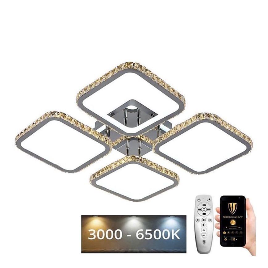 LED Dimmable surface-mounted chandelier LED/160W/230V 3000-6500K + remote control