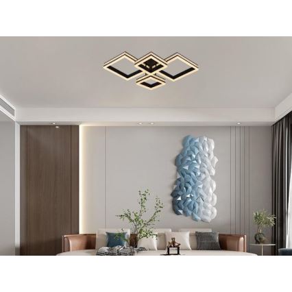 LED Dimmable Surface-Mounted Chandelier LED/175W/230V 3000-6500K + Remote Control