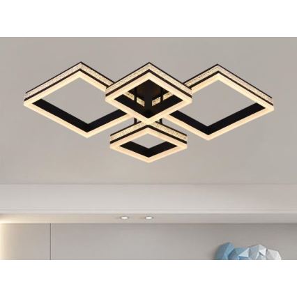 LED Dimmable Surface-Mounted Chandelier LED/175W/230V 3000-6500K + Remote Control