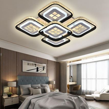 LED Dimmable surface-mounted chandelier LED/180W/230V 3000-6500K + remote control