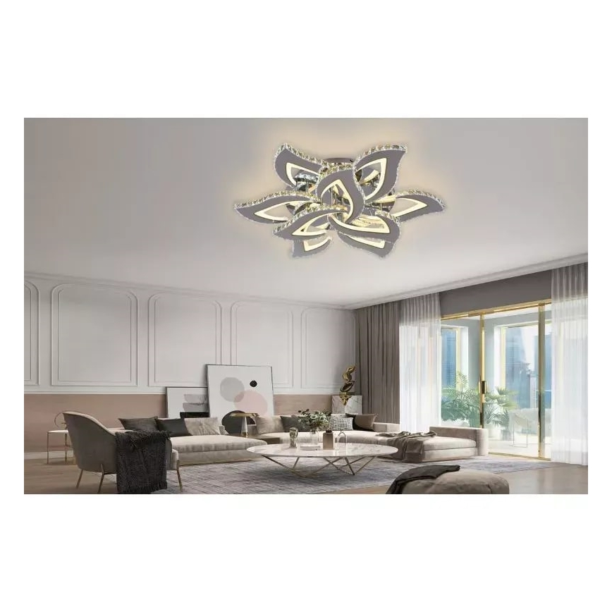 LED Dimmable surface-mounted chandelier LED/180W/230V 3000-6500K + remote control